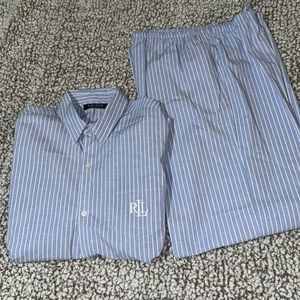 Ralph Lauren Women’s Stripe Pajama Set